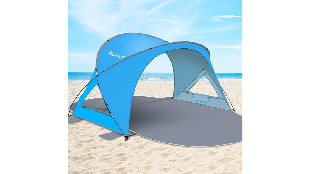 upf50 portable beach shelter