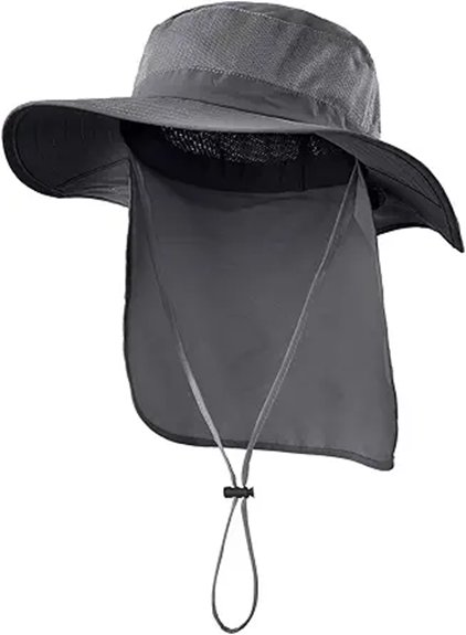 upf50 sun hat neck flap