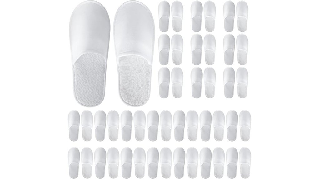 urbanroots 28 pair disposable slippers