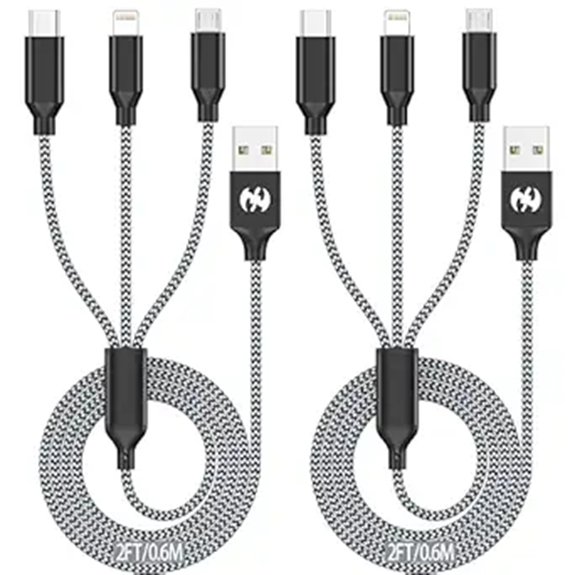 15 Best Short Charging Cable Set 8 versatile 3 in 1 charging cables