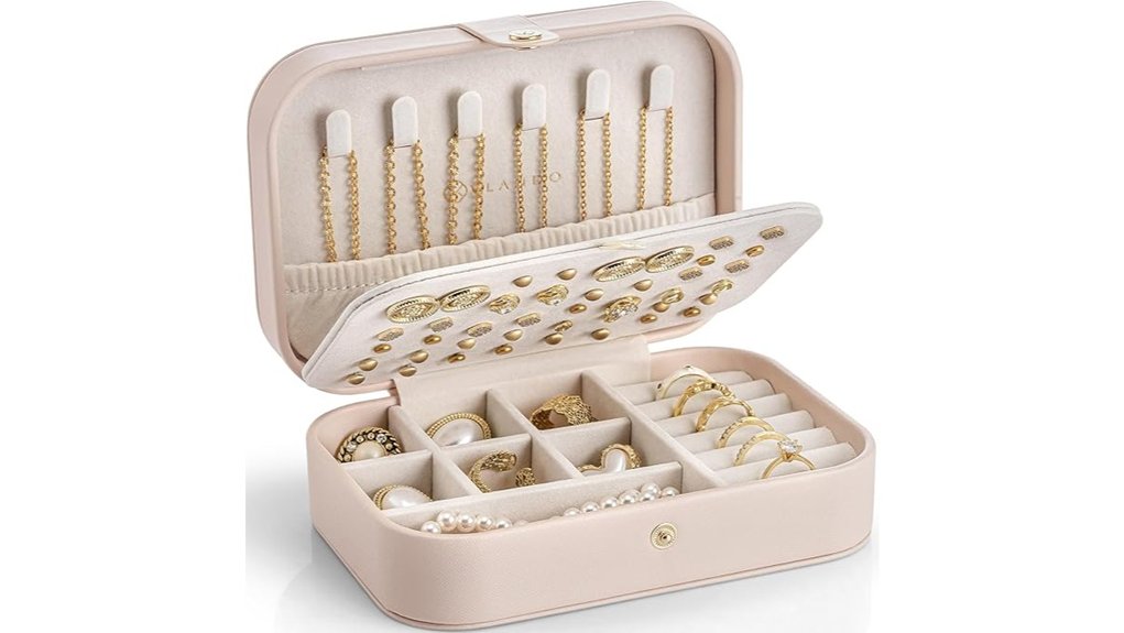 Jewelry Travel Cases That Keep Everything Untangled 11 vlando travel earring holder case