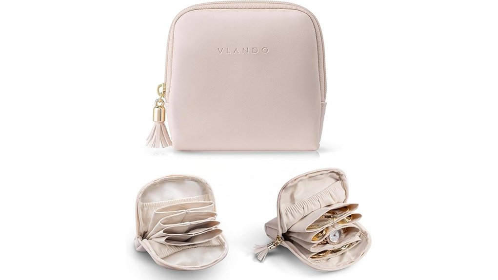 Jewelry Travel Cases That Keep Everything Untangled 10 vlando travel jewelry organizer