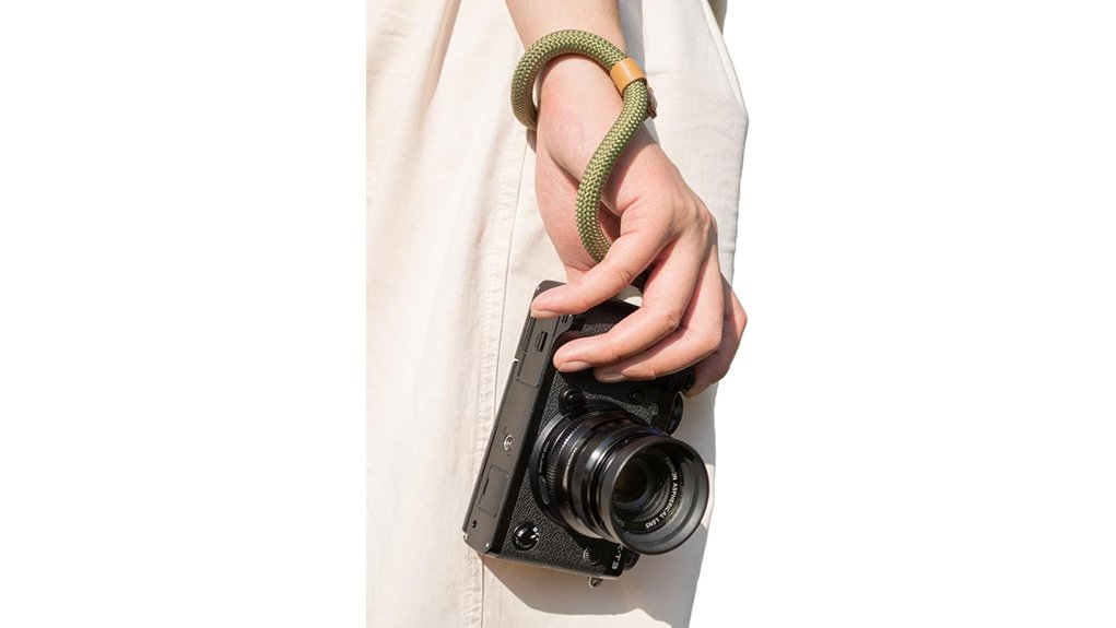 Best Camera Wrist Straps That Secure Without Bulk 7 vovmoeya green dslr strap