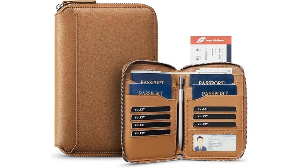 Passport Holders: Leather, Fabric, and RFID Options 14 vulkit leather passport holder