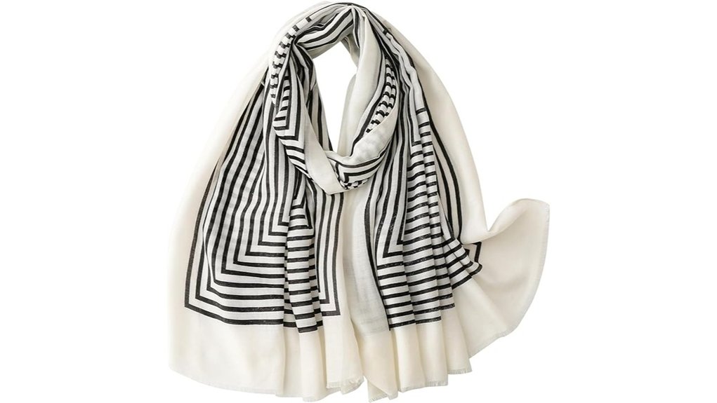 wajuemy boho travel scarf beads