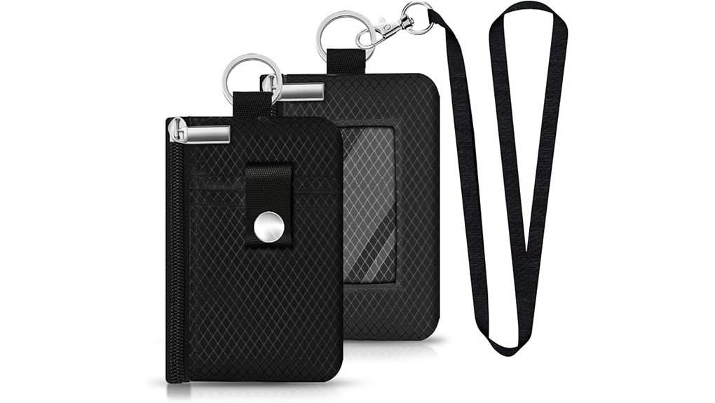 water resistant rfid id window wallet