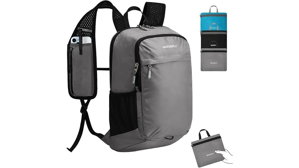 waterfly 15l packable daypack