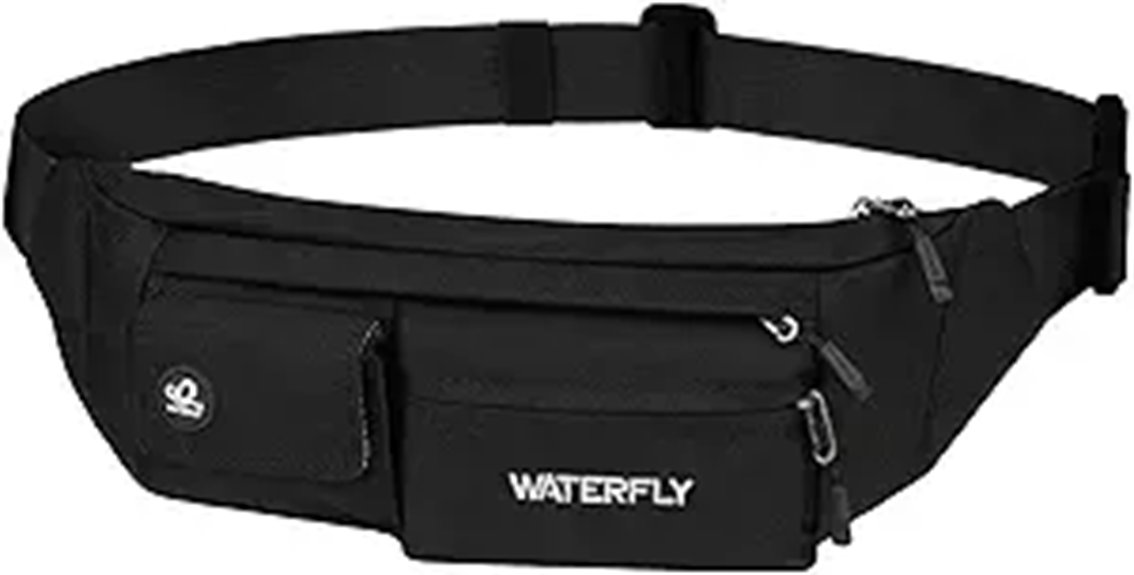 Waist Packs for Active Travel That Go Beyond Hiking 14 waterfly slim crossbody 5 pocket