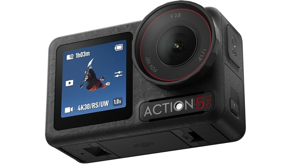 waterproof action camera features