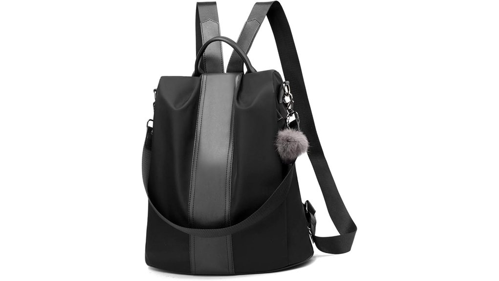waterproof anti theft nylon backpack