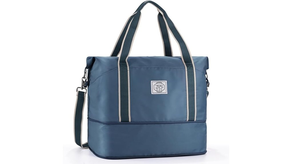 Travel Totes That Double as a Personal Item for Travelers 3 waterproof duffel travel compartment
