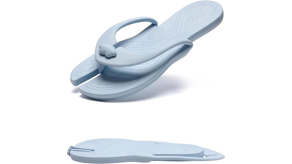 Beach Sandals for Travel That Last and Pack Easy 5 waterproof foldable travel sandals