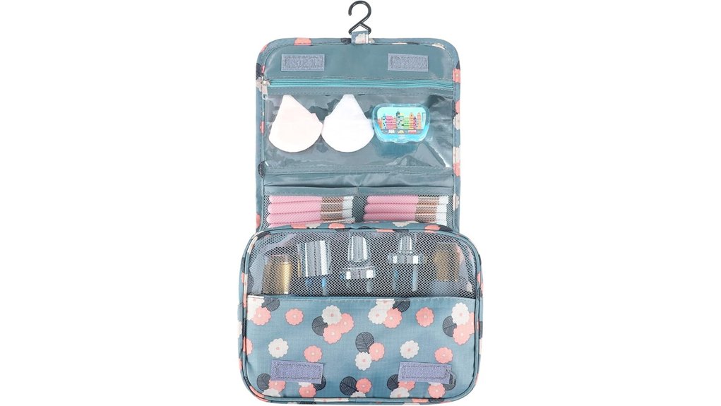 Must-Have Hanging Toiletry Bags for Tiny Bathroom Spaces 4 waterproof hanging cosmetic bag