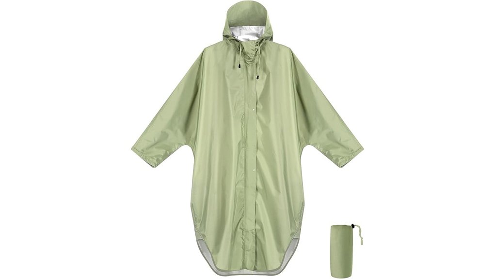 Packable Ponchos That Feel Light, Not Trashy 5 waterproof hooded rain poncho