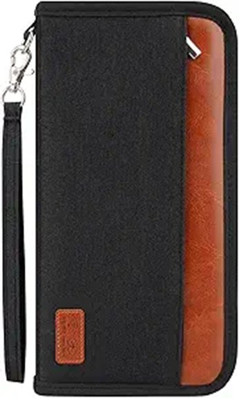 Travel Document Organizers (Family-Size) for Smooth Travel 13 waterproof rfid passport organizer