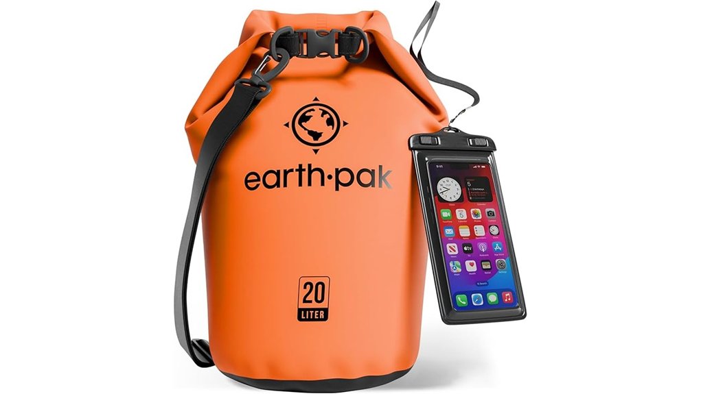 waterproof roll top backpack