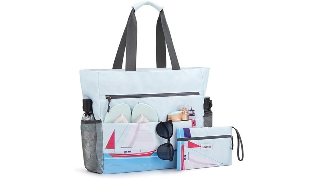 Best Waterproof Tote Bags for Boat Tours 11 waterproof sandproof beach tote