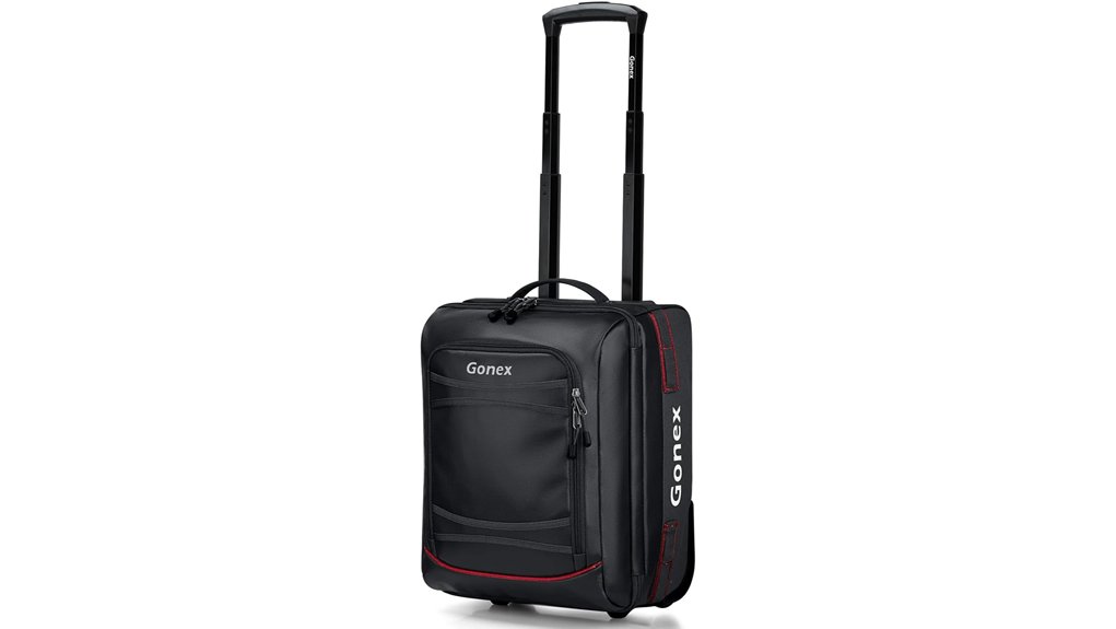 waterproof underseat 16 inch luggage