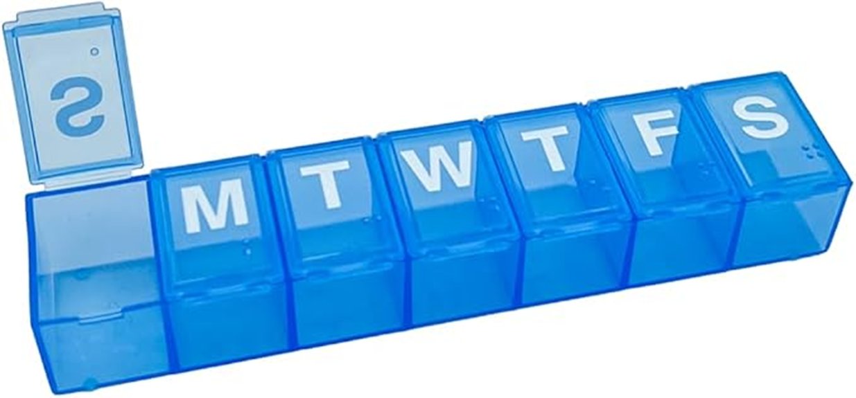 weekly medication storage solution