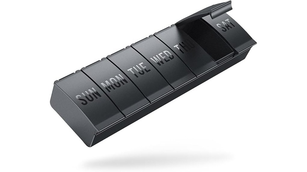 weekly supplement pill organizer