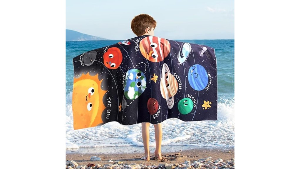 Lightweight Beach Towels That Save Space on Travel 5 wernnsai boys beach towel