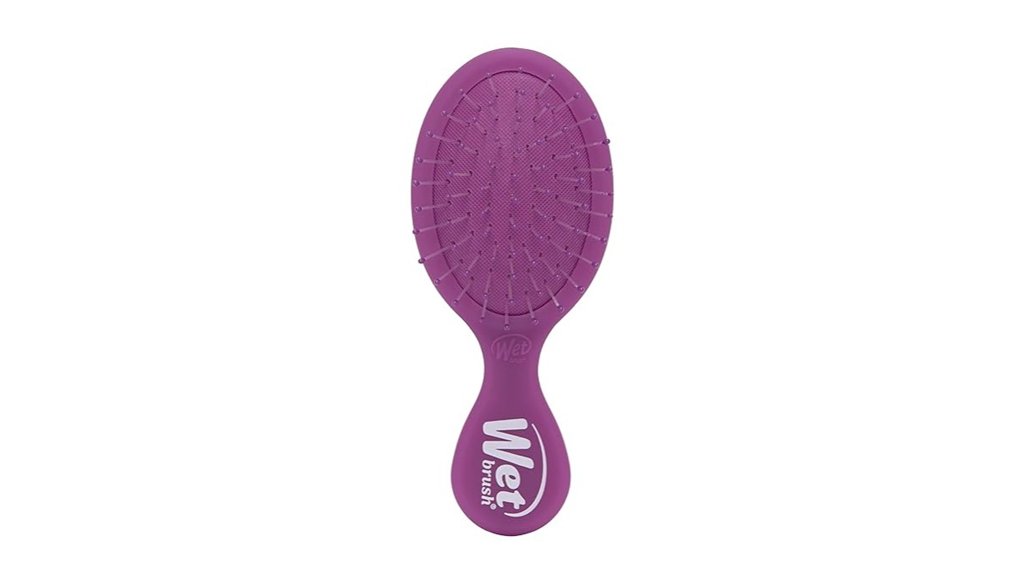 Travel-Ready Hairbrushes: Compact Detangling Essentials 5 wet brush mini detangler