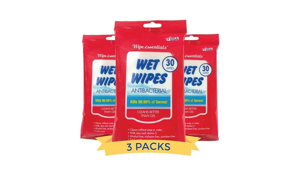 Top Travel Wet Wipes Resealable Packs for Stress‑Free Flights 2 wipeessentials 90 hand wipes