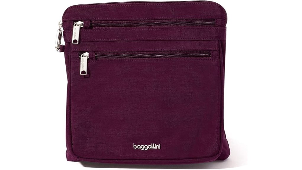 Anti-Theft Crossbody Bags Zippers Locks Cut-Resistant Straps 8 women s baggallini anti theft crossbody