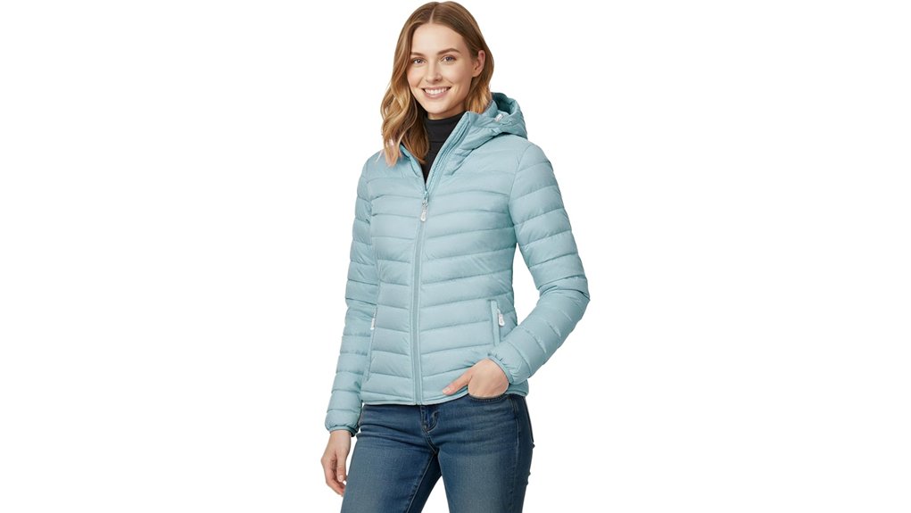 Packable, Warm Winter Jackets for Travel 14 women s packable hooded puffer