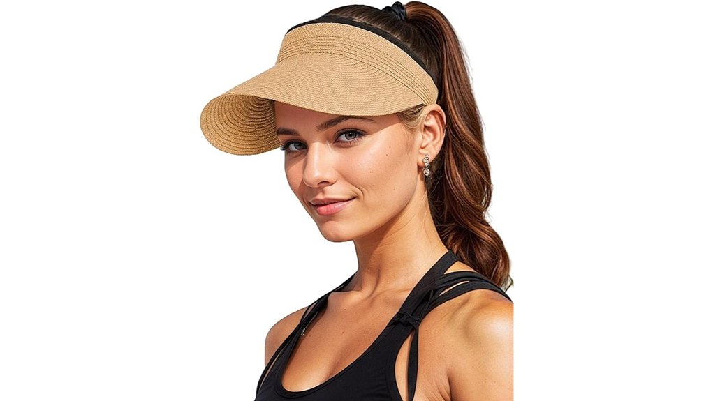 women s sun visor upf 50