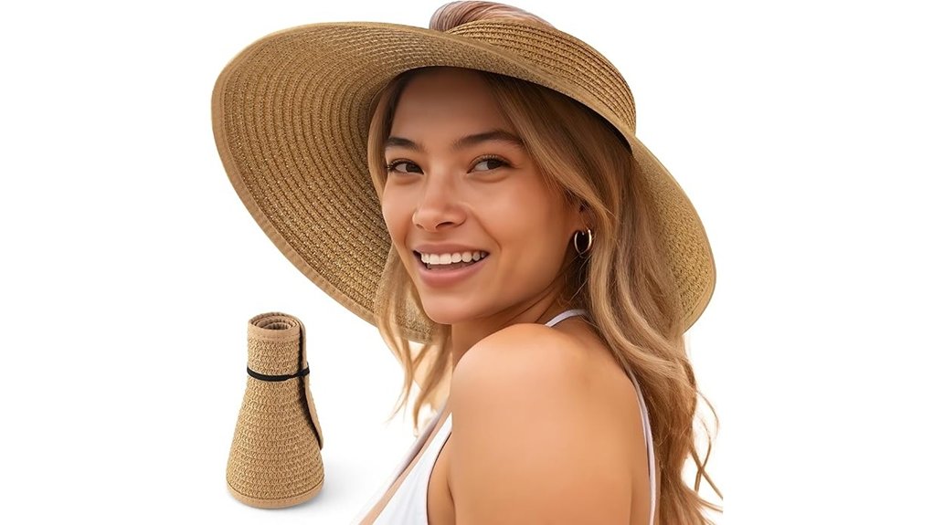 women s upf50 packable brim