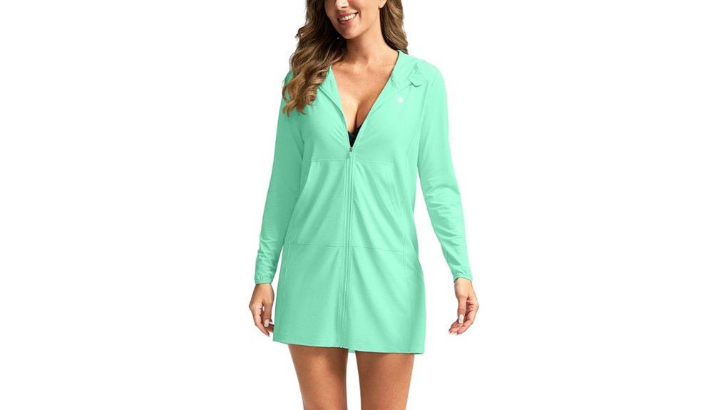 Beach Cover-Ups for Sun Protection That Don’t Overdress 1 women s upf50 swim cover up
