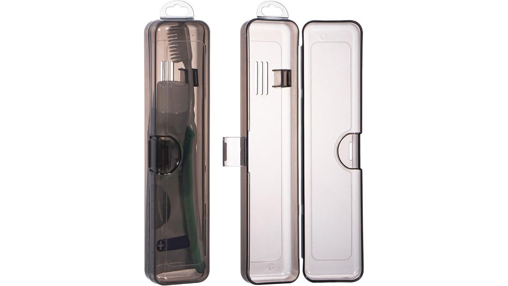 yeeco two pack toothbrush case