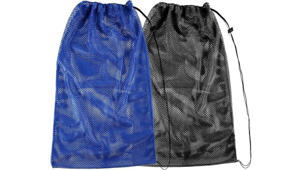 The Best Mesh Dive Bags That Drain Salt Water 11 yizerel snorkeling mesh bags