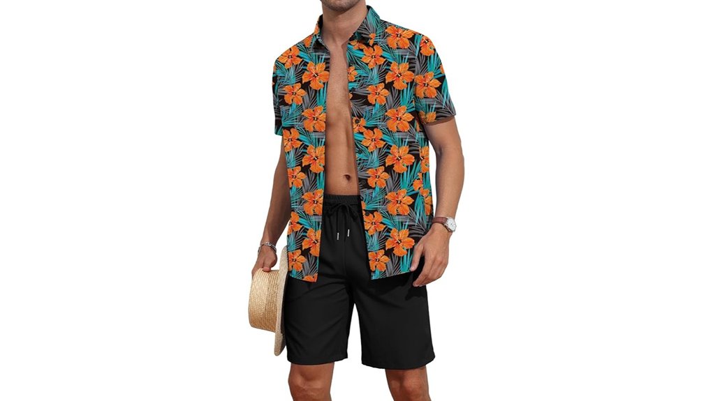 Best Quick-Dry Clothing Sets for Effortless Beach Holidays 8 ytd men s tropical set