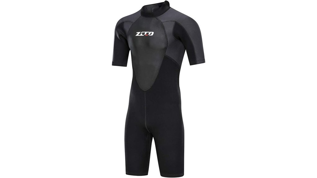 Wetsuits: Thickness and Flexibility for Water Temp 5 zcco men s 1 5 3mm backzip