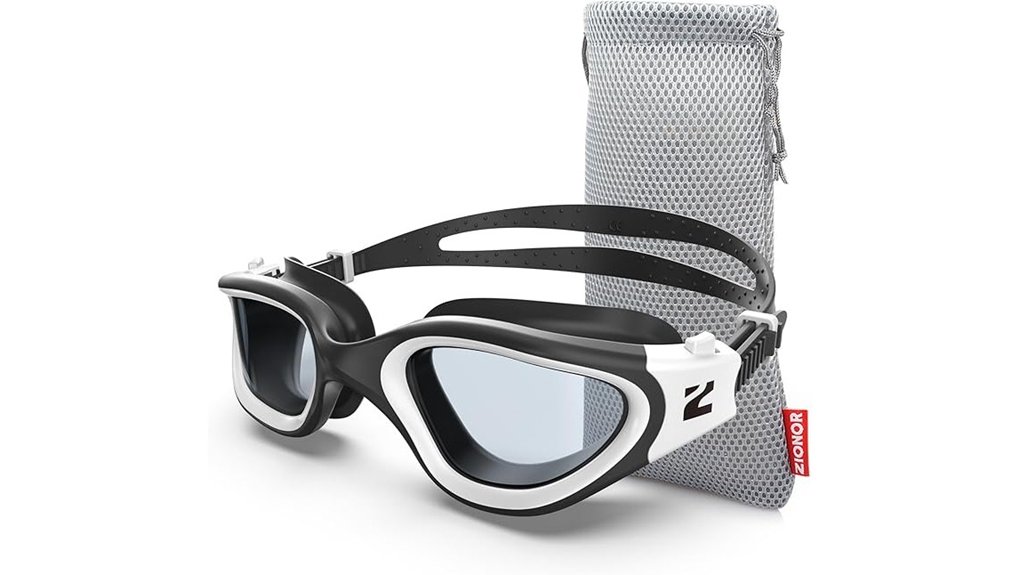 Best Swim Goggles For Open Water 12 zionor anti fog adult goggles