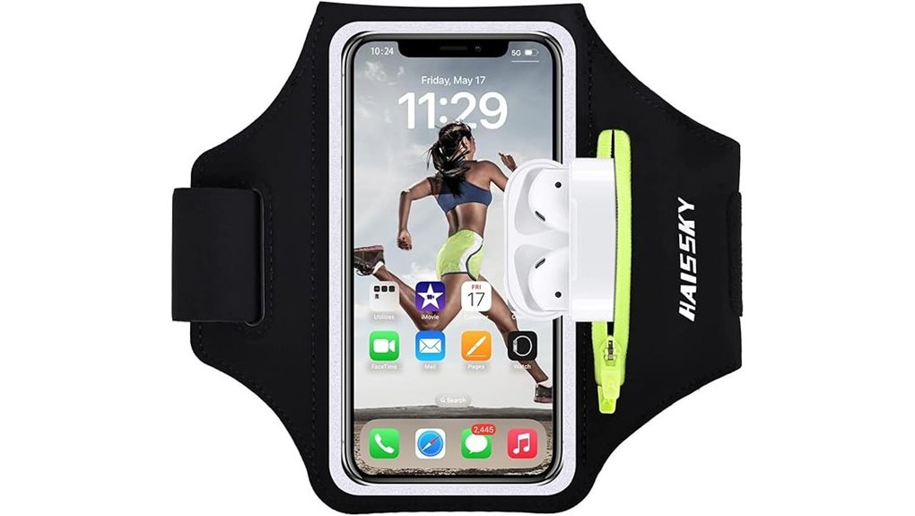 Best Running Armbands for Phones That Keep Your Gear Secure 13 zipper pocket iphone galaxy