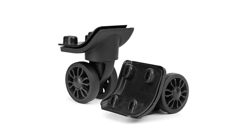 Luggage With Replaceable Wheels That Last Forever 8 zoofen w149 2 2pcs wheels