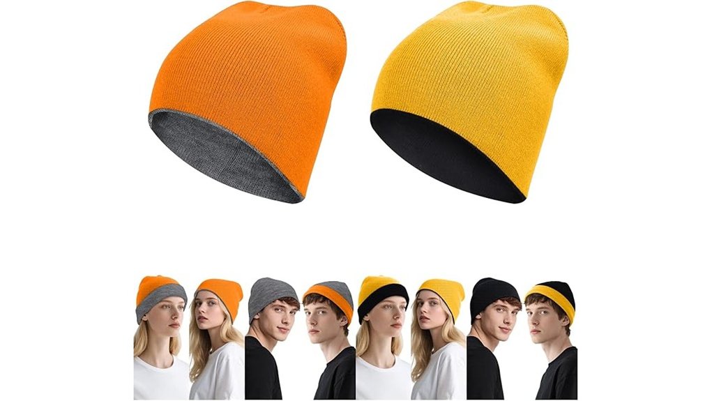 Winter Hats & Beanies That Deliver Warmth Without Bulk 9 zooron unisex reversible beanie