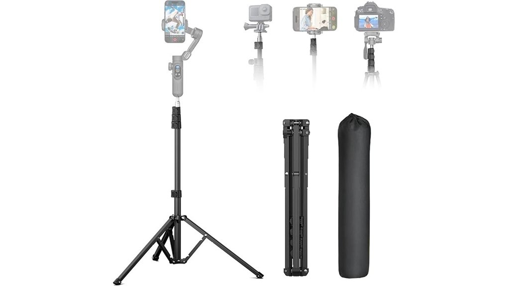 0 44 1 7m smartphone gimbal tripod