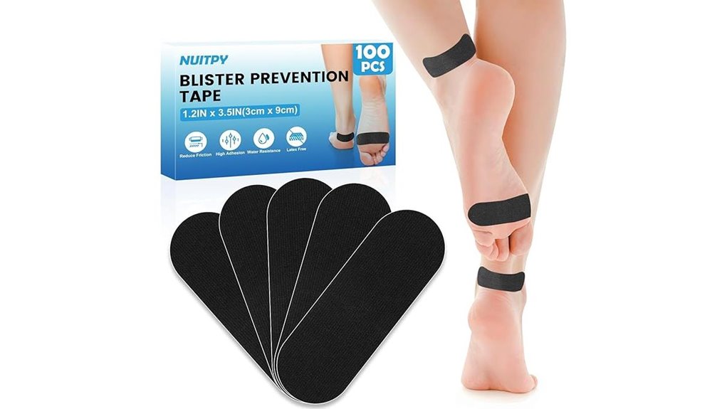 Best Blister Kits for Long Walking Days: Pre-Cut + Tape 9 100 black blister prevention