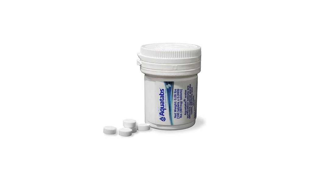 Top Purification Tablets for Travel (Compact Backup) 4 100 pack water purification tablets