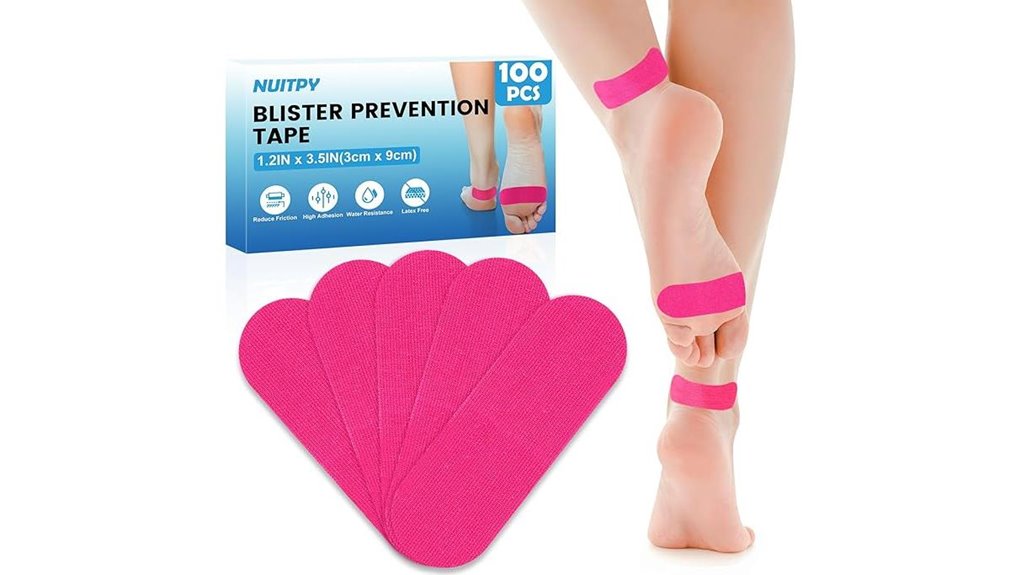 Best Blister Kits for Long Walking Days: Pre-Cut + Tape 11 100 rose red tape
