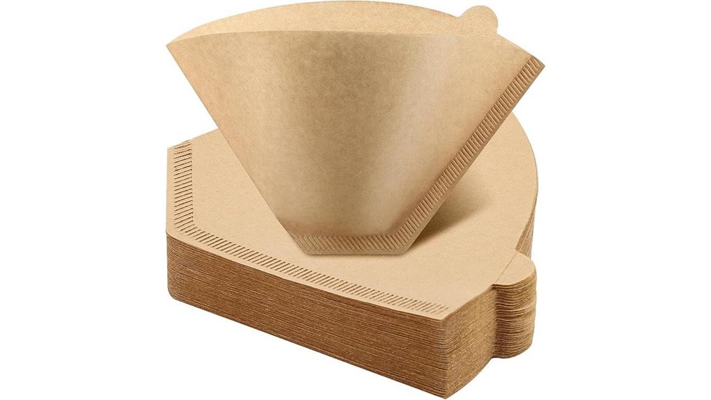 100 unbleached coffee filters