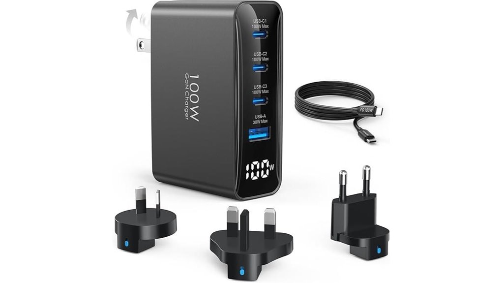 Top USB‑C GaN Chargers That Make Traveling Hassle‑Free 12 100w 4 port universal charger