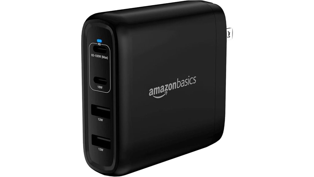 Top Wall Chargers with USBC Ports (GaN) Keep Devices Charged 8 100w gan quad port charger