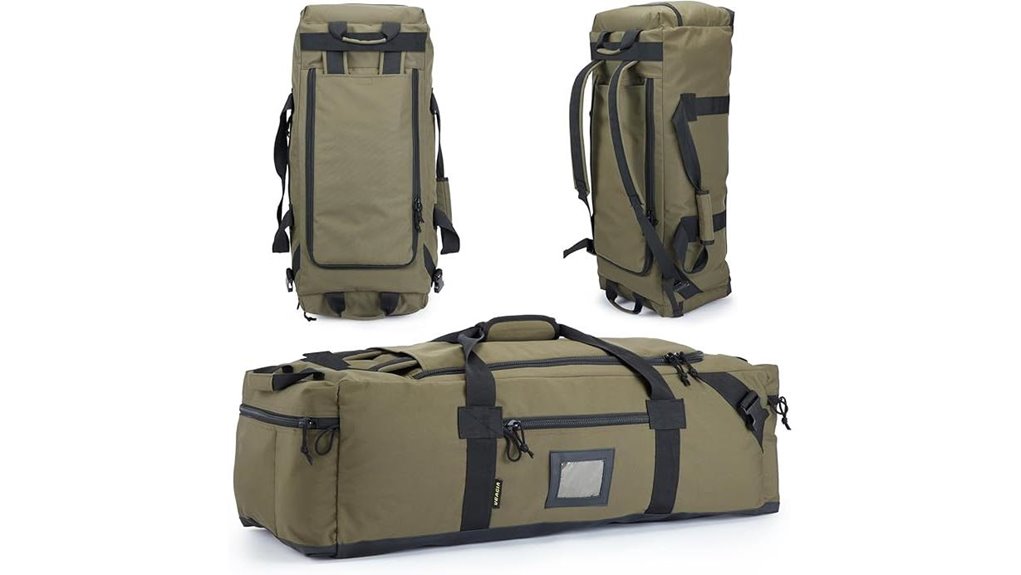 Top-Rated Duffels With Water-Resistant Bottom Panels You Love 10 105l duffel hidden straps