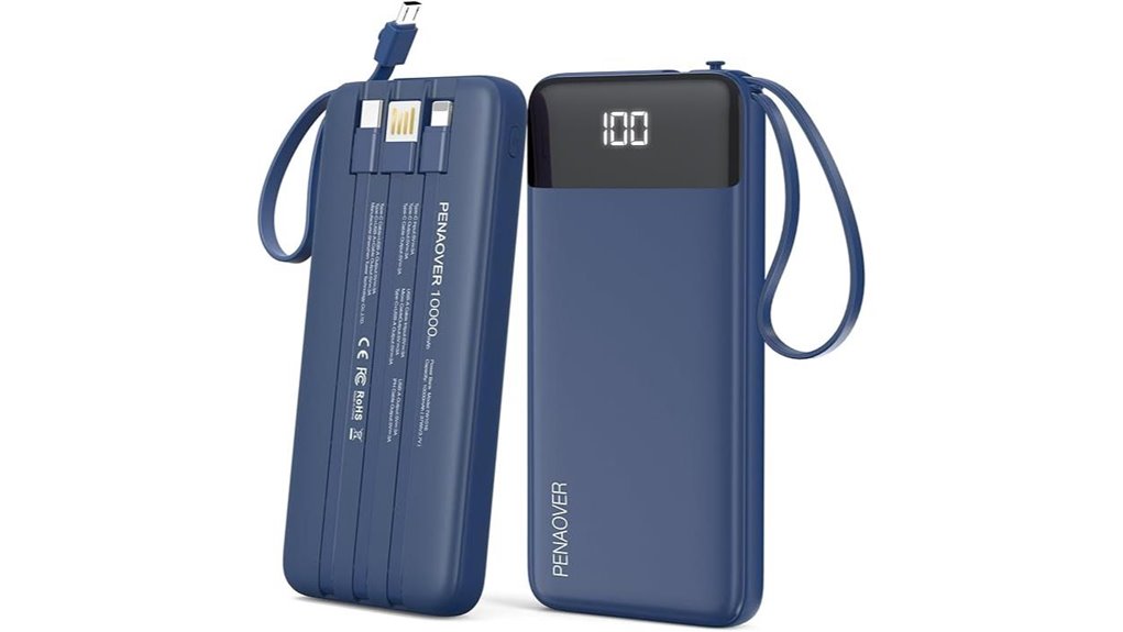 Power Banks with Built-In Cables That Keep You from Forgetting 14 10 000 mah battery pack