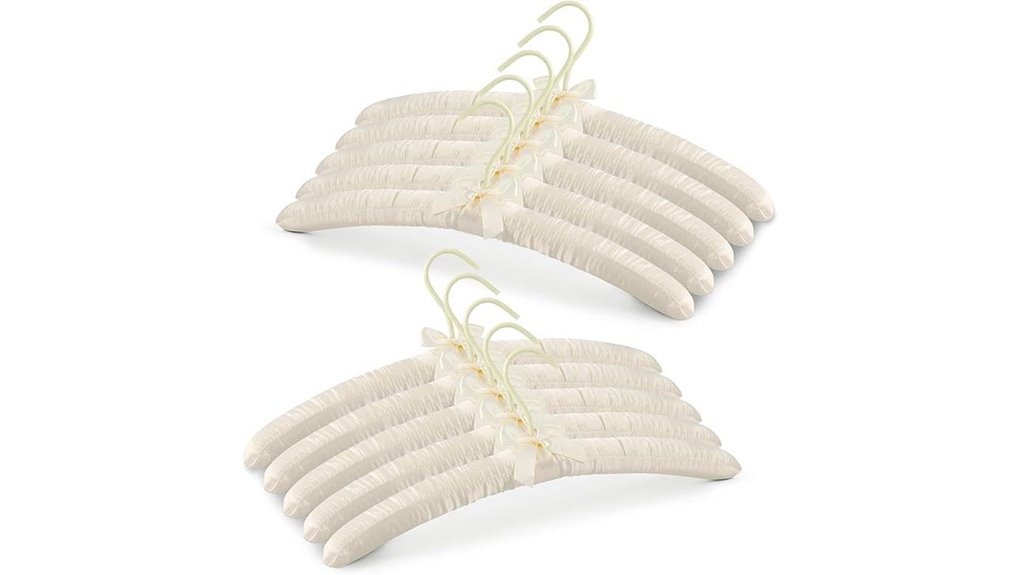 Best Travel Hangers for Heavy Winter Coats (Won’t Snap) 6 10 pack 17 inch satin hangers